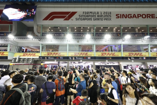 每年的一级方程式赛事,吸引大量旅客到新加坡。 路透社 每年的一级方程式赛事,吸引大量旅客到新加坡。 路透社