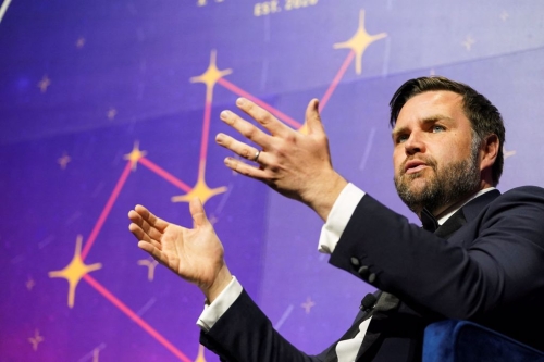 副总统万斯。路透社 副总统万斯。路透社