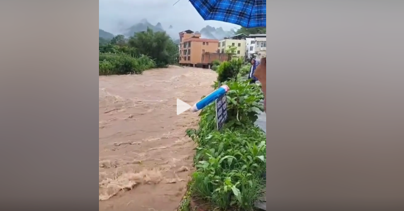 广西强降雨 广西强降雨