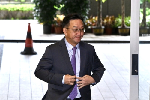 乡议局主席刘业强。 刘骏轩摄 乡议局主席刘业强。 刘骏轩摄