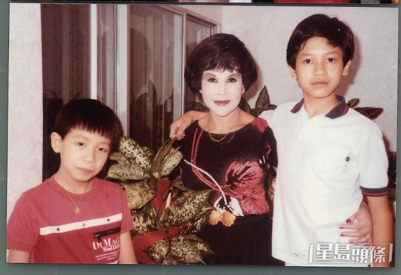 黄夏蕙其中两个儿子。 黄夏蕙其中两个儿子。