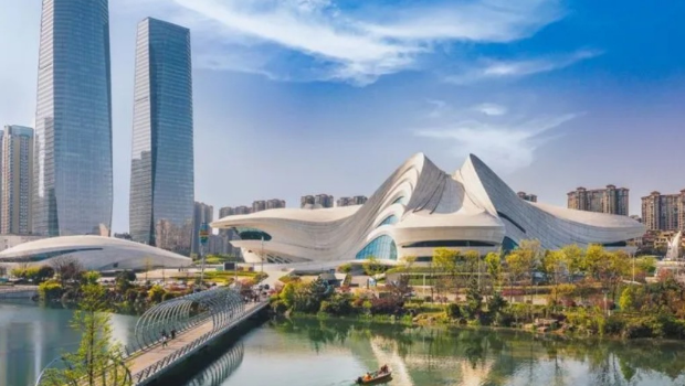 梅溪湖大剧院。新湖南 梅溪湖大剧院。新湖南