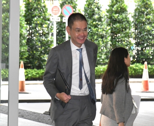 东亚银行联席行政总裁李民桥。 东亚银行联席行政总裁李民桥。