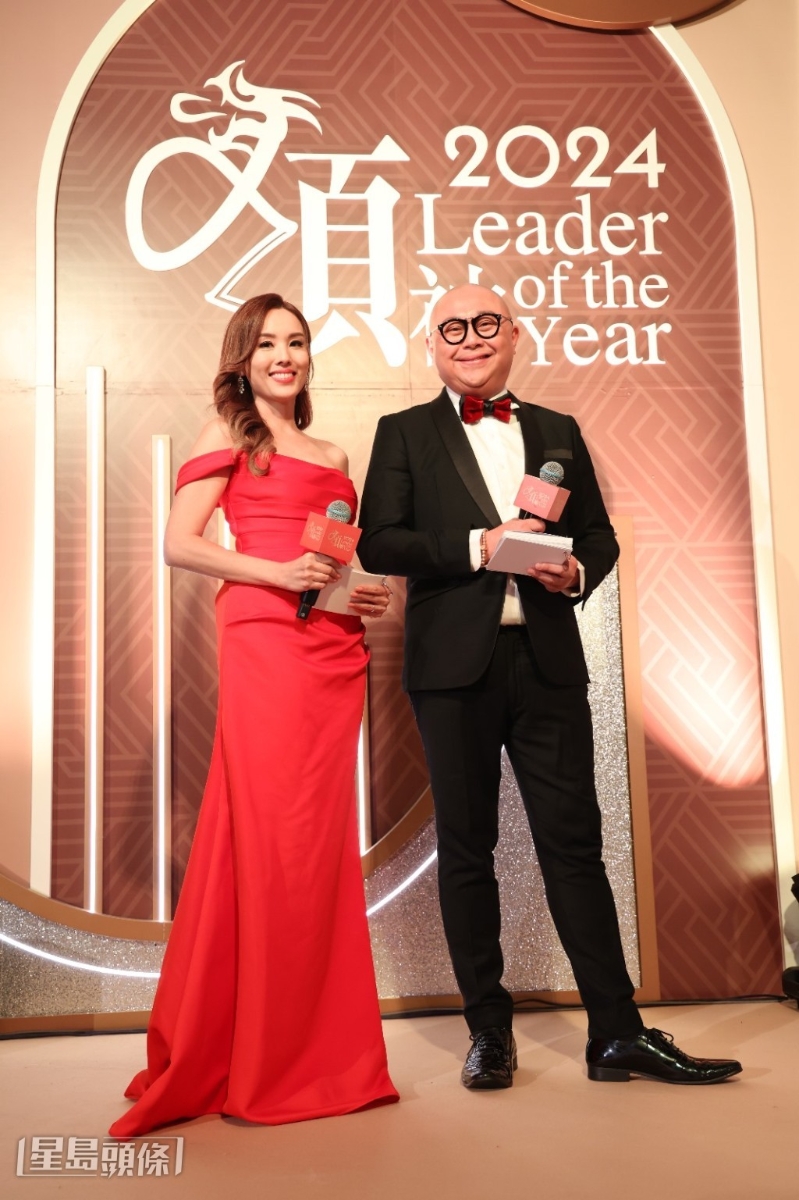杨洛婷、林盛斌拍档担任“杰出领袖选举”颁奖典礼司仪。 杨洛婷、林盛斌拍档担任“杰出领袖选举”颁奖典礼司仪。