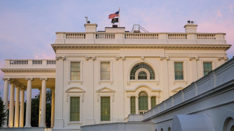 特朗普在白宫就空袭伊朗发表全国讲话。 特朗普在白宫就空袭伊朗发表全国讲话。