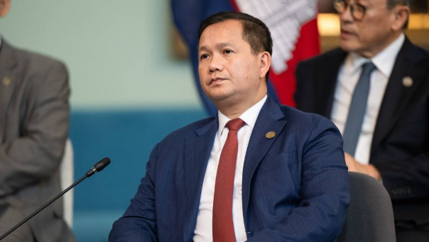 洪玛奈宣布,柬埔寨已完全关闭与泰国接壤的两个边境口岸。法新社 洪玛奈宣布,柬埔寨已完全关闭与泰国接壤的两个边境口岸。法新社