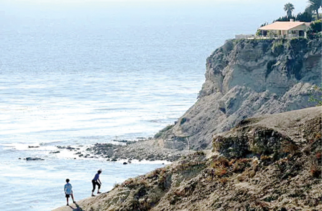 帕洛斯佛德庄园海岸线。 洛杉矶时报 帕洛斯佛德庄园海岸线。 洛杉矶时报