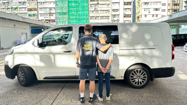 59岁男子涉“管理卖淫场所”被捕。警方图片 59岁男子涉“管理卖淫场所”被捕。警方图片