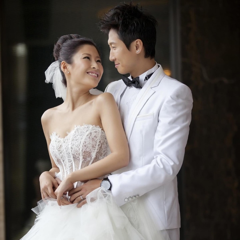 洪天明和周家蔚结婚12年。 洪天明和周家蔚结婚12年。