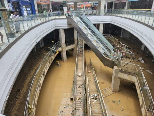 贵州榕江县遭遇30年一遇洪水。 贵州榕江县遭遇30年一遇洪水。