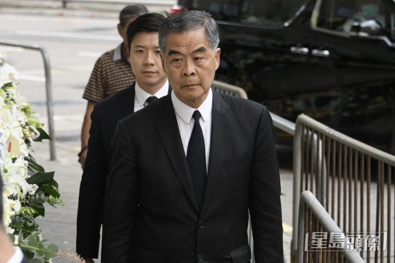 全国政协副主席、前特首梁振英。 全国政协副主席、前特首梁振英。