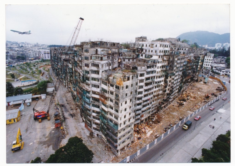 清拆九龙城寨、九十年代九龙城寨旧貌。 清拆九龙城寨、九十年代九龙城寨旧貌。