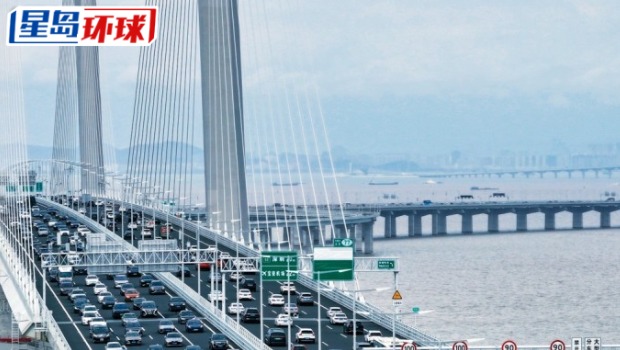 港珠澳大桥。 港珠澳大桥。