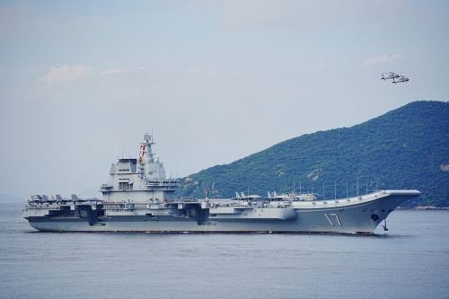 山东舰 - 山东舰航母编队访港。 山东舰 - 山东舰航母编队访港。