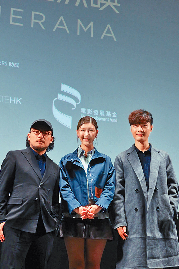 《白日之下》聚焦残疾院舍悲歌。(左起)导演简君晋、余香凝、朱芸编。 《白日之下》聚焦残疾院舍悲歌。(左起)导演简君晋、余香凝、朱芸编。