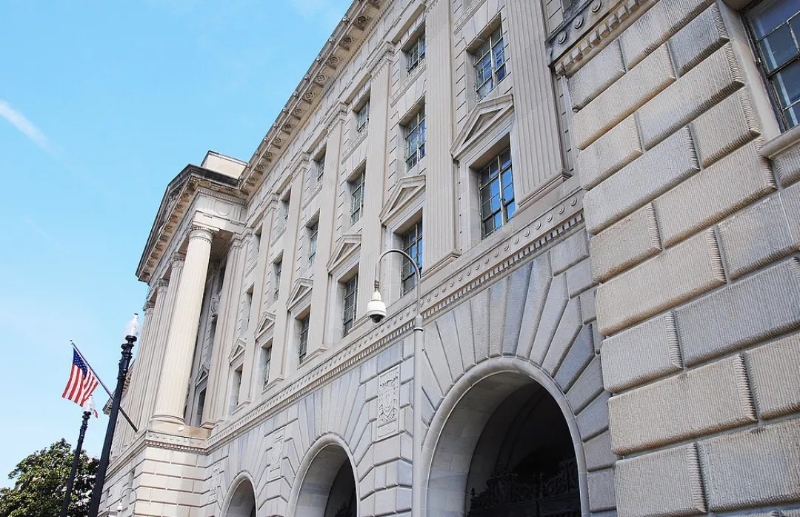 美国商务部大楼 资料图 图源:外媒 美国商务部大楼 资料图 图源:外媒