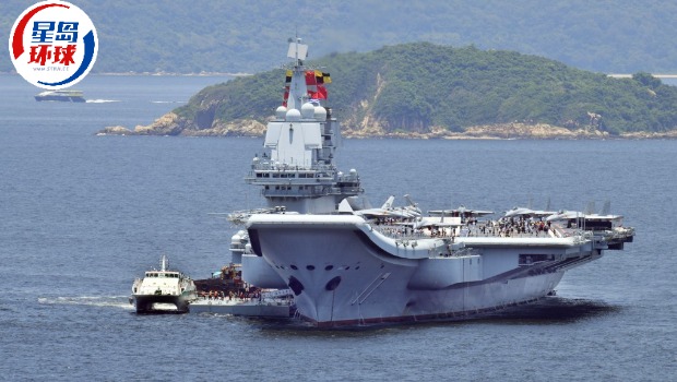 解放军海军山东舰航母编队访港次日,举办昂船洲军营举办国防知识讲座。 解放军海军山东舰航母编队访港次日,举办昂船洲军营举办国防知识讲座。