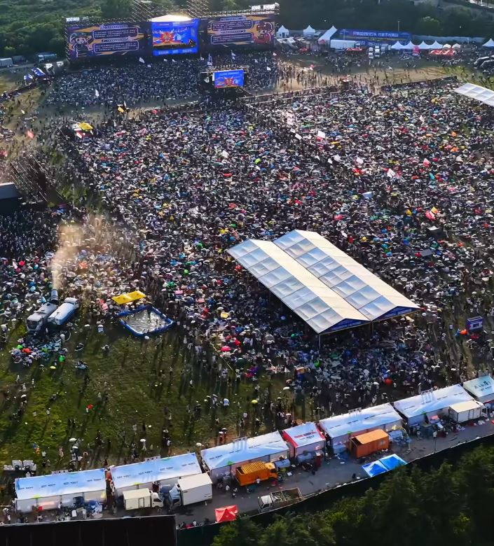 潍坊新青年音乐节在热浪中开唱 潍坊新青年音乐节在热浪中开唱