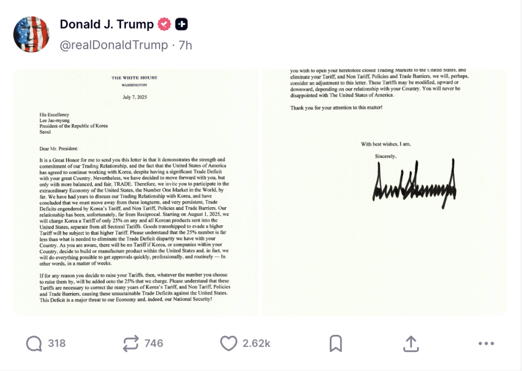 特朗普发文 特朗普发文