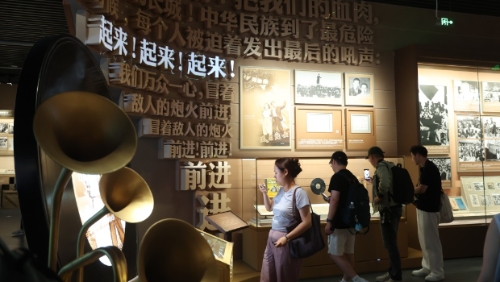 中国人民抗日战争纪念馆。 中新社 中国人民抗日战争纪念馆。 中新社