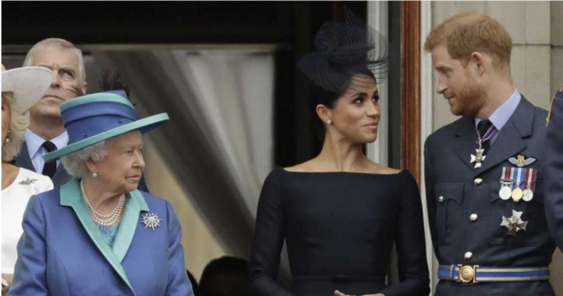 哈里与梅根婚姻成为英国皇室近年最具争议的话题之一,女王生前其实内心颇多不满。 美联社 哈里与梅根婚姻成为英国皇室近年最具争议的话题之一,女王生前其实内心颇多不满。 美联社