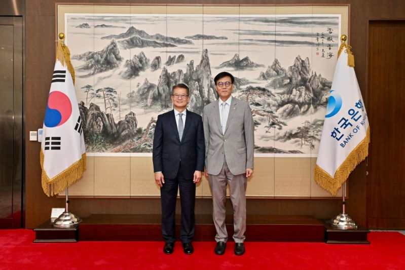 陈茂波(左) 陈茂波(左)