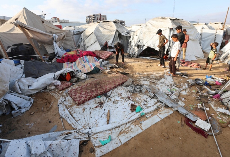 加沙医护称以军开火酿17死。路透社 加沙医护称以军开火酿17死。路透社