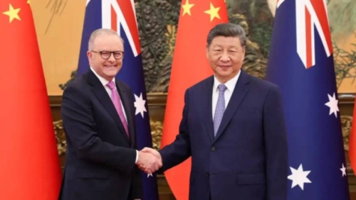 习近平晤澳洲总理 习近平晤澳洲总理