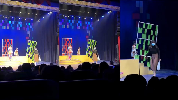 越南有舞台剧找来“红姐”客串。网图 越南有舞台剧找来“红姐”客串。网图