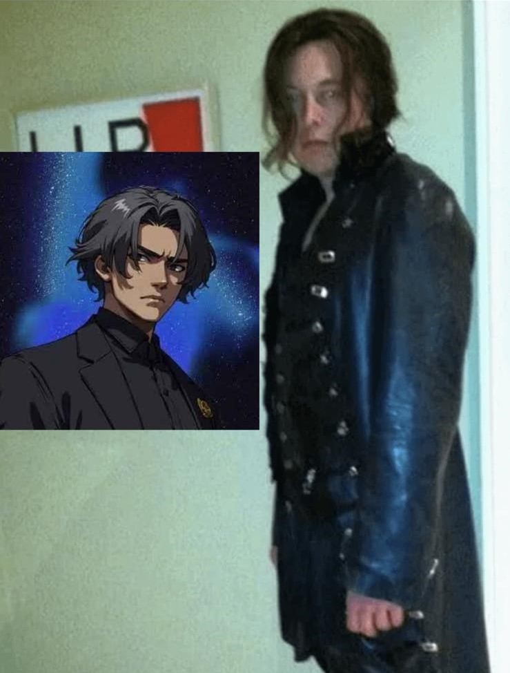 网民将Valentine与马斯克年轻照片作比对。 网民将Valentine与马斯克年轻照片作比对。