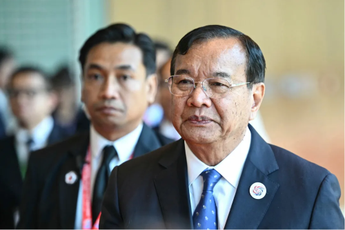 柬埔寨副首相兼外交大臣布拉索昆(资料图) 柬埔寨副首相兼外交大臣布拉索昆(资料图)