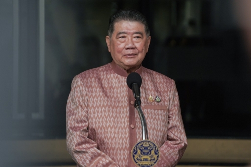 泰国代理总理普坦。路透社 泰国代理总理普坦。路透社