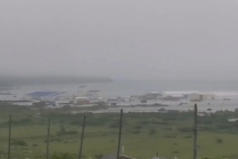 8.8级地震引发海啸 8.8级地震引发海啸