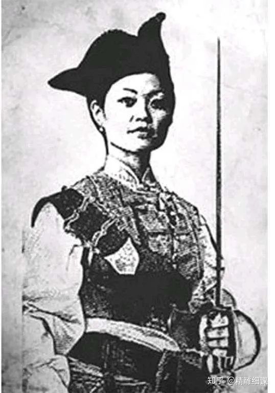 19世纪初西方报刊上郑一嫂的通缉画像。 19世纪初西方报刊上郑一嫂的通缉画像。