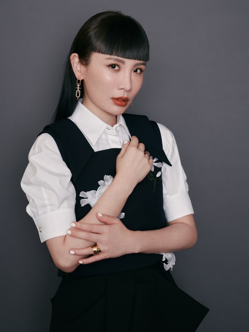 魏如萱是两届金曲歌后得主。 魏如萱是两届金曲歌后得主。