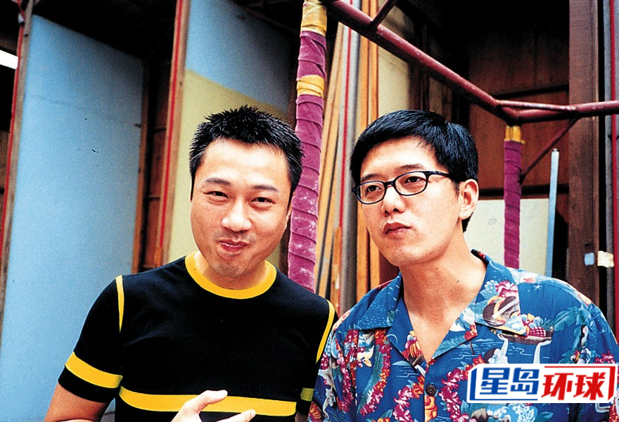 张锦程(右)是“学院派”演员。 张锦程(右)是“学院派”演员。