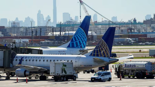 美国联合航空因技术故障在美多个机场停飞。 美国联合航空因技术故障在美多个机场停飞。