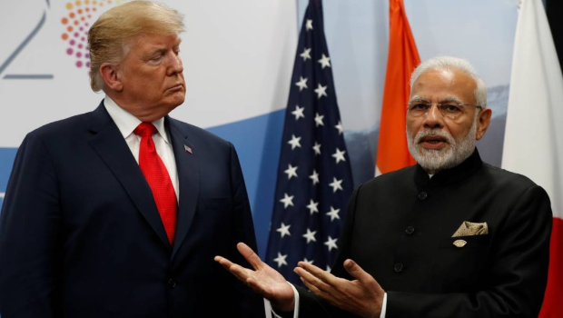 美国总统特朗普宣布将对印度征收50%关税,令两国关系恶化。 美国总统特朗普宣布将对印度征收50%关税,令两国关系恶化。