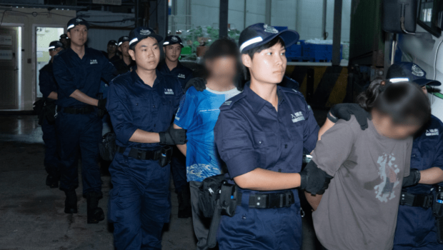 入境处搜查元朗物流仓 入境处搜查元朗物流仓