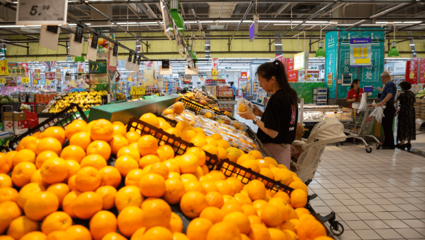 中国7月CPI按年持平,PPI跌3.6% 中国7月CPI按年持平,PPI跌3.6%