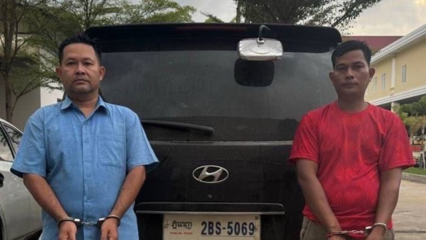 两名柬埔寨疑犯被捕。 两名柬埔寨疑犯被捕。