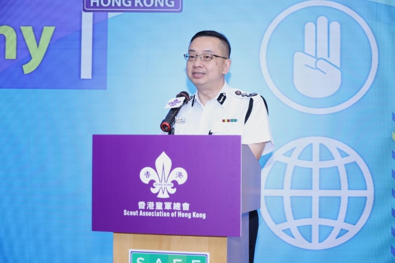 香港入境事务处处长郭俊峯。 香港入境事务处处长郭俊峯。