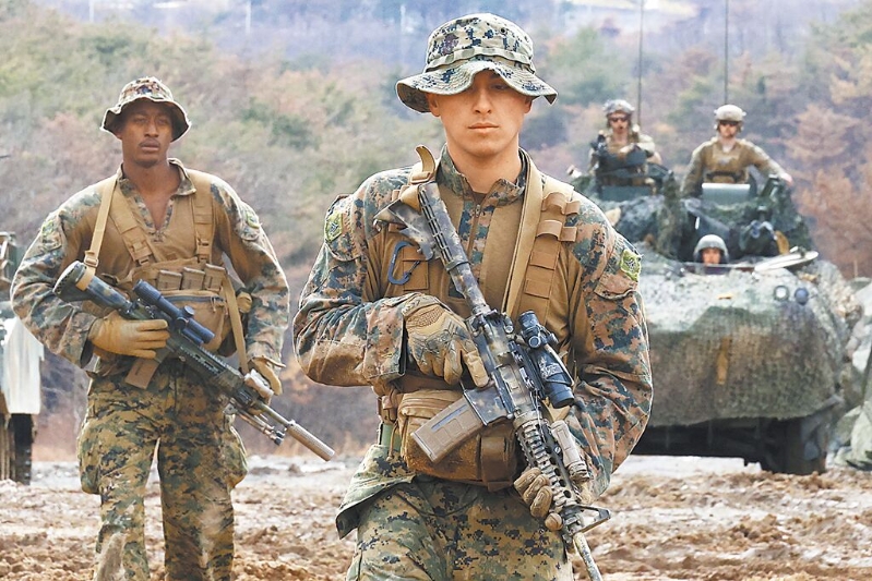 美国海军陆战队员 美国海军陆战队员