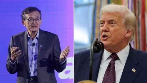 特朗普形容和陈立武会面非常有趣。 特朗普形容和陈立武会面非常有趣。