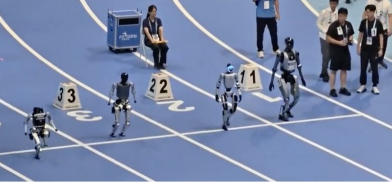 全球首次机器人运动会 全球首次机器人运动会