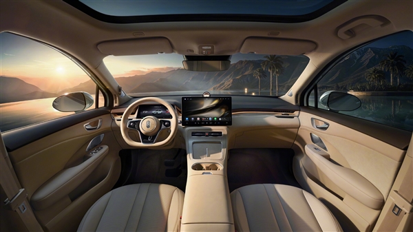 鸿蒙智行最后一界!尚界H5内饰公布:8月25日开启预订