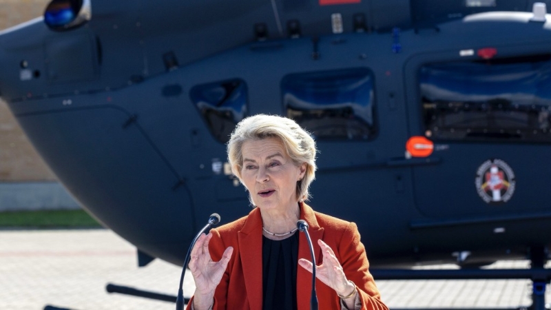 冯德莱恩专机疑受俄GPS干扰 冯德莱恩专机疑受俄GPS干扰