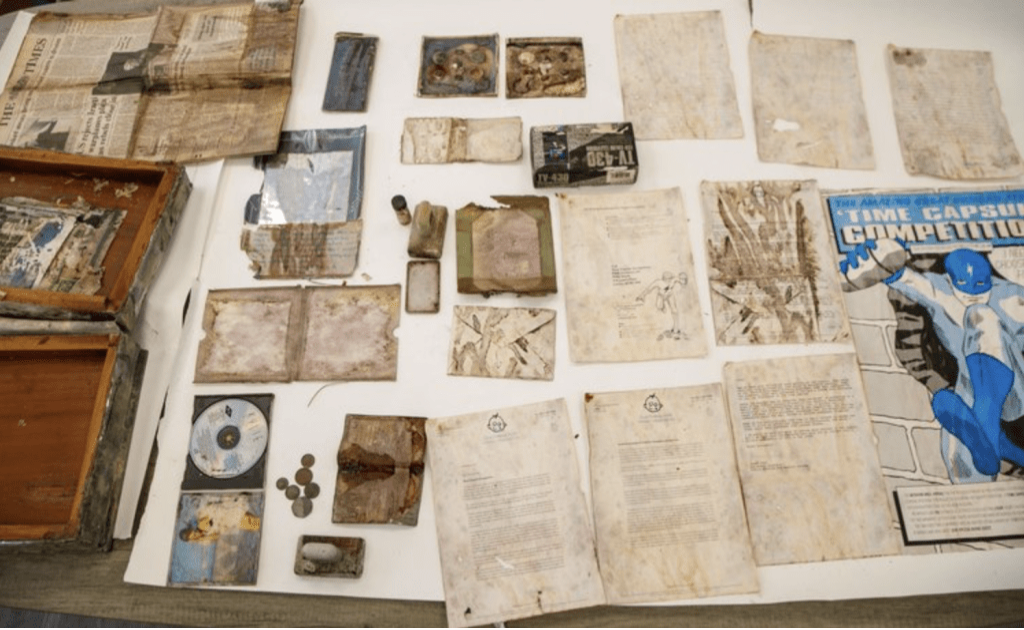 戴妃34年前“时间囊”提早见天日 戴妃34年前“时间囊”提早见天日