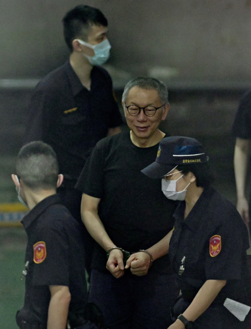 民众党前主席柯文哲 民众党前主席柯文哲