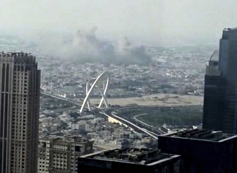 卡塔尔多哈周二发生多宗爆炸。 卡塔尔多哈周二发生多宗爆炸。